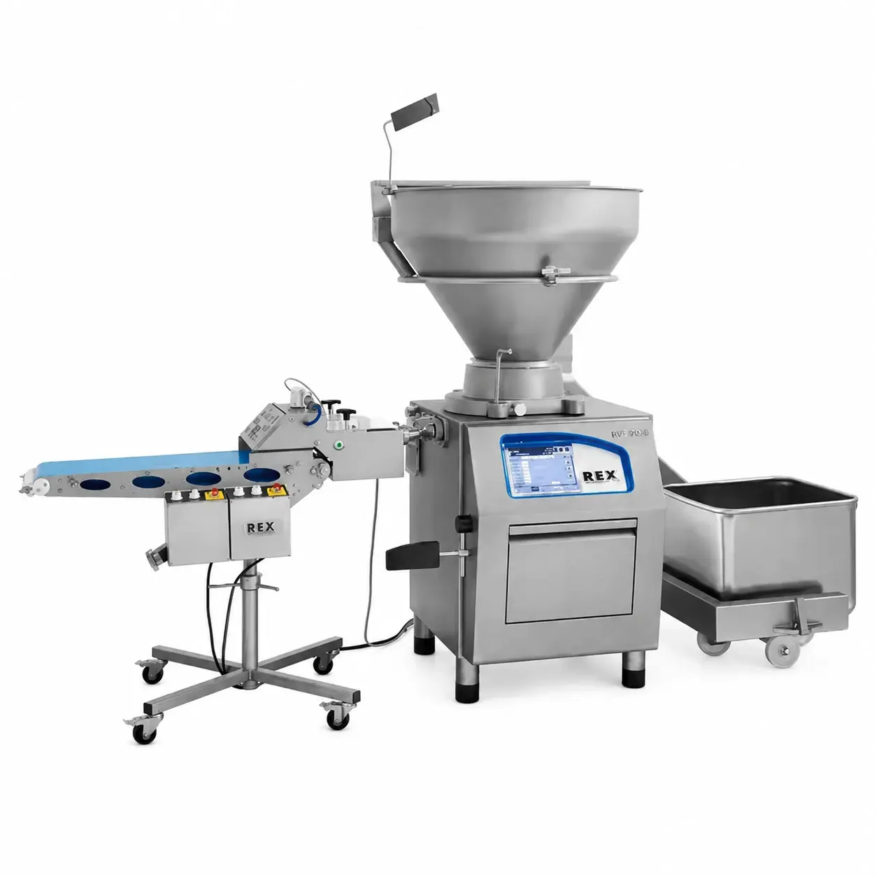 RBF 125 with FB 100 - Hamburger Former